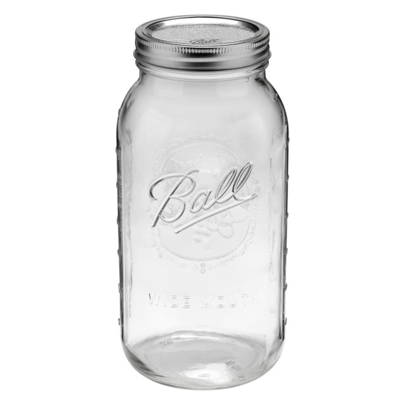 Frasco Ball Mason Jars 64 oz (1,8 L) Boca Ancha
