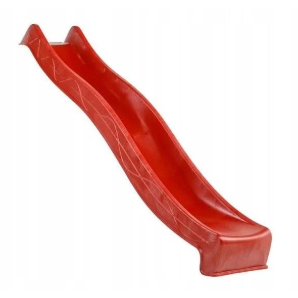 Tobogán de 3 Metros Rojo KBT – 1500 mm de Altura, para Juegos Infantiles