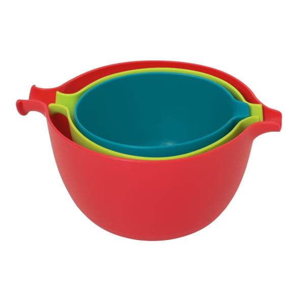 Juego Starfrit 3 en 1 – 2 Tazones + Colador, Antideslizante