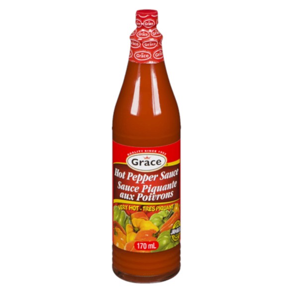 Salsa de Pimiento Picante Grace 170ml – Picante Caribeño Tradicional