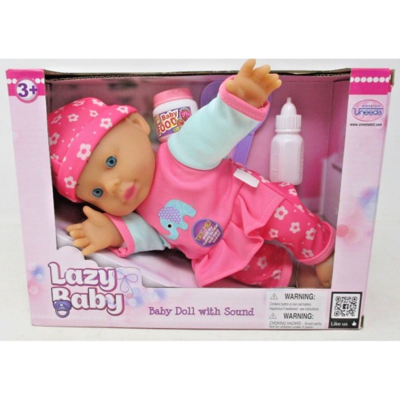 Muñeca Perezosa Uneeda – Muñeca con Pijama de Pereza para Niñas y Niños