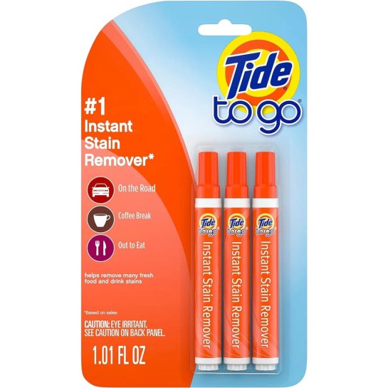 Quitamanchas instantáneo Tide To Go 3×10 ml – práctico bolígrafo portátil
