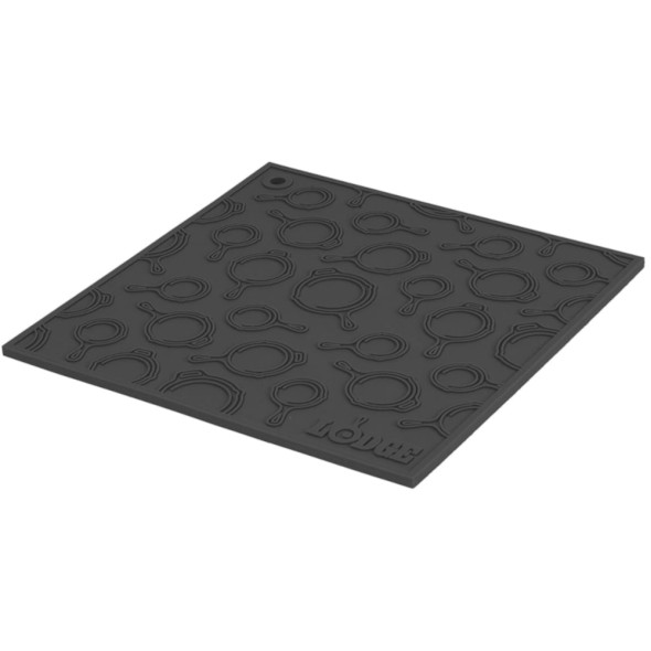 Salvamanteles de Silicona Negra Lodge AS7SKT11 – Antideslizante y Resistente al Calor