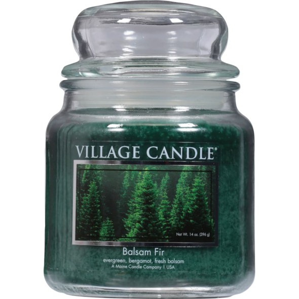 Vela Aromática Village Candle Balsam Fir 396 g – Aroma a Pino y Bosque