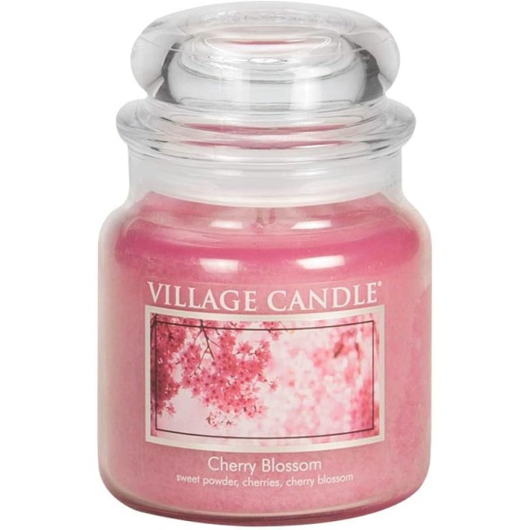Vela Aromática Village Candle Cherry Blossom 396 g – Aroma Floral de Cerezo
