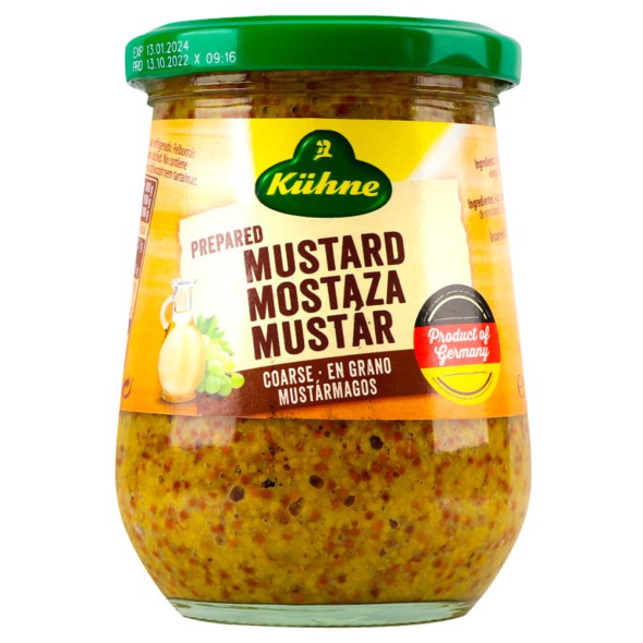 Mostaza en Grano KüHne 255 g