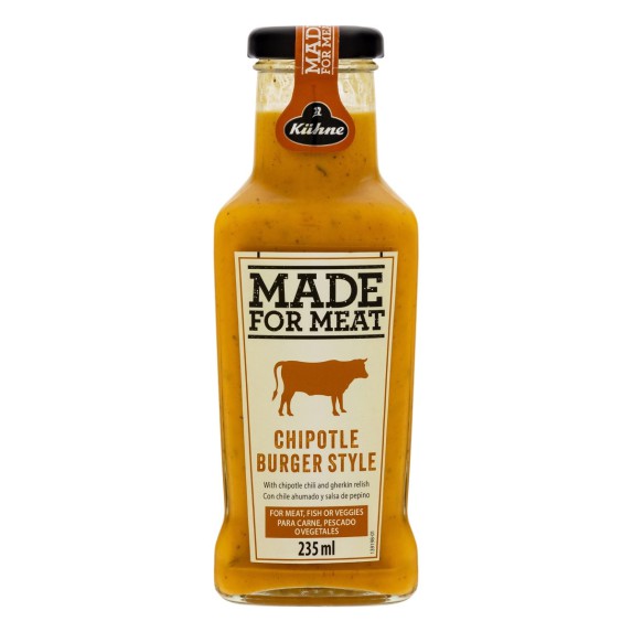 Salsa Chipotle con Chile Ahumado Kühne 235 ml