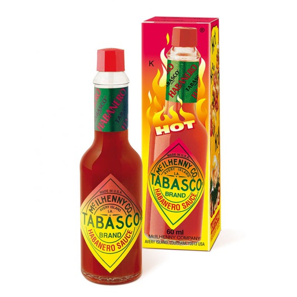 Salsa Tabasco Picante Habanero 60 ml