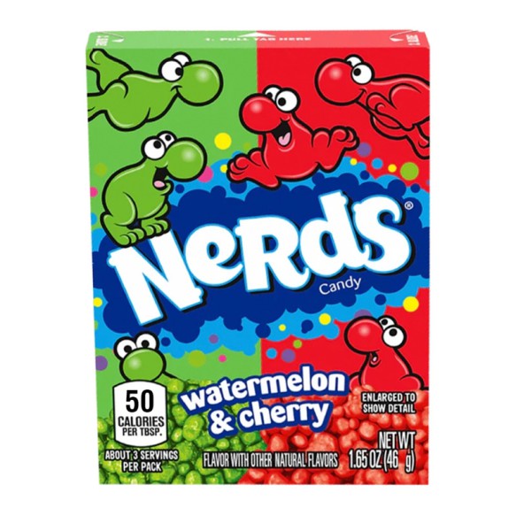 Caramelo Watermelon & Cherry Nerds 46 g
