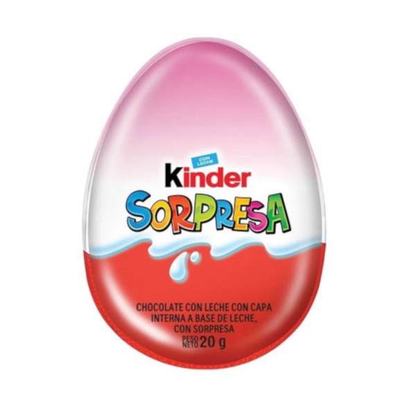 Huevo Sorpresa de Chocolate Kinder Niño 20 g