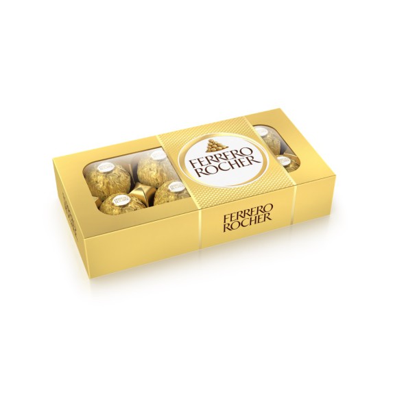 Chocolates Ferrero Rocher Bombón T8 100 g