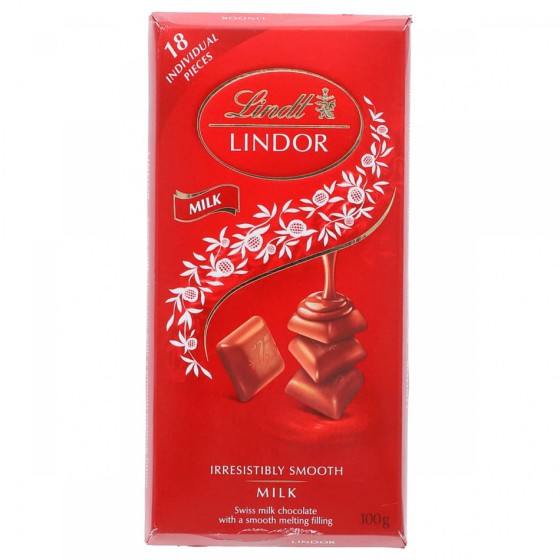 Chocolate Lindt Lindor con Leche 100 g