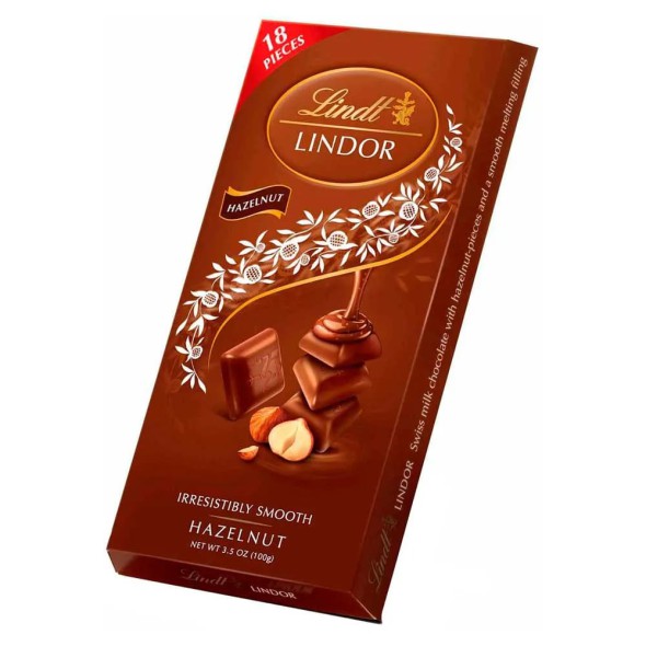 Chocolate Lindt Lindor Leche con Avellanas 100 g