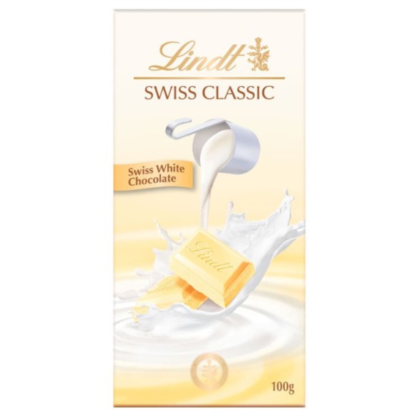 Chocolate Lindt Swiss Classic Blanco 100 g