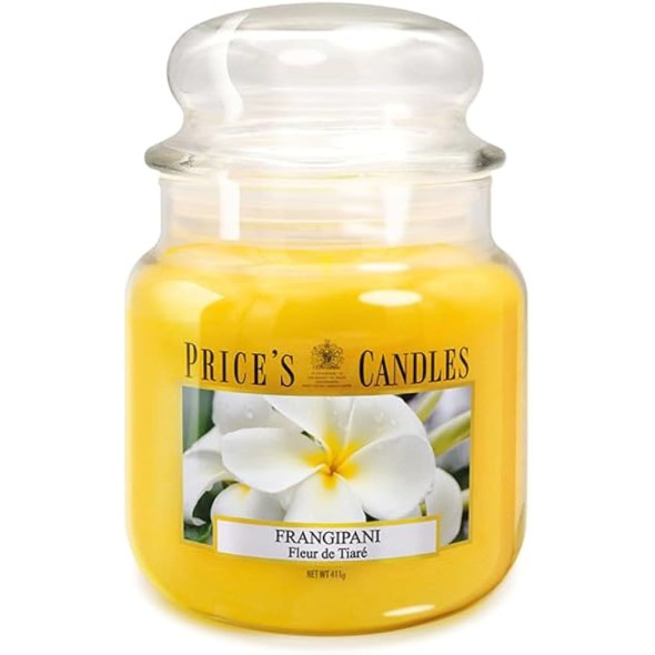 Vela Aromática Price’s Frangipani 411g
