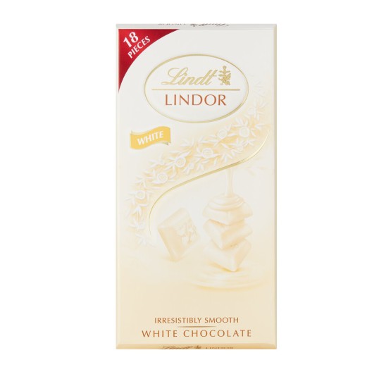 Chocolate Lindt Lindor Blanco 100 g