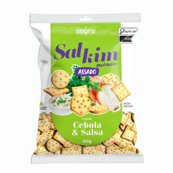 Galletitas Salkim Sabor Cebolla y Salsa 60g