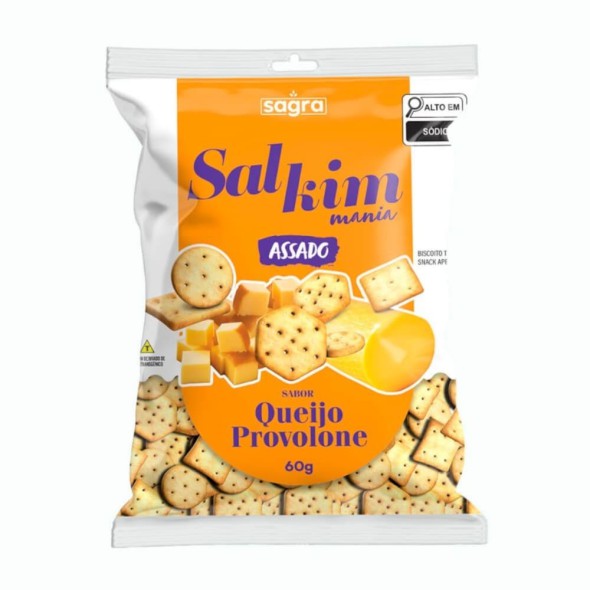 Galletitas Salkim Sabor Queso Provolone 60g
