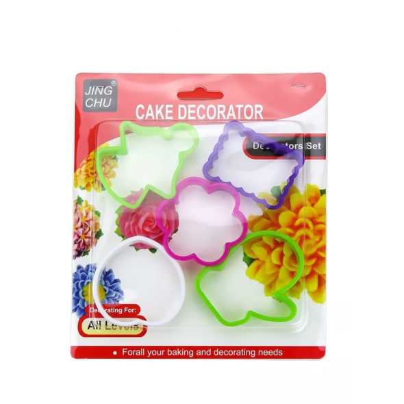 Molde para Repostería 5pcs CA2160 Jing Chu