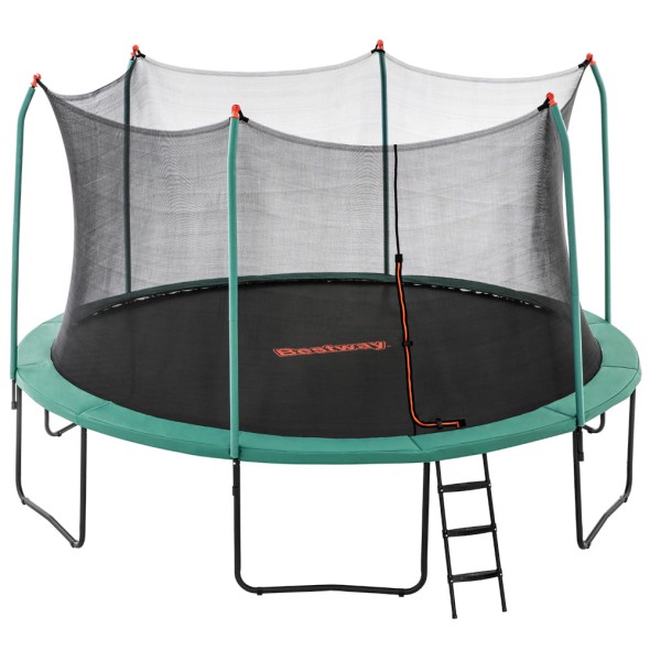 Trampolín Xtreme Air 14 ft con Red y Escalera Bestway