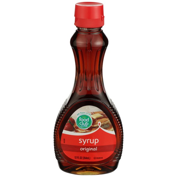 Jarabe Syrup Food Club Original 354 ml