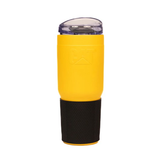 Vaso Térmico Caterpillar Inoxidable 1.0 L Color Amarillo - Modelo 1T3212