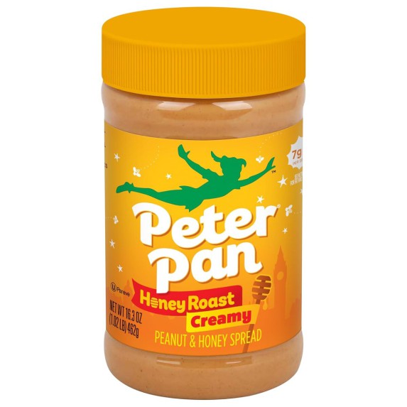 Peter Pan Manteca de Maní Honey Roast Cremosa 462 g