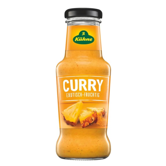 Salsa Kühne Curry Exotic & Fruity 250 ml