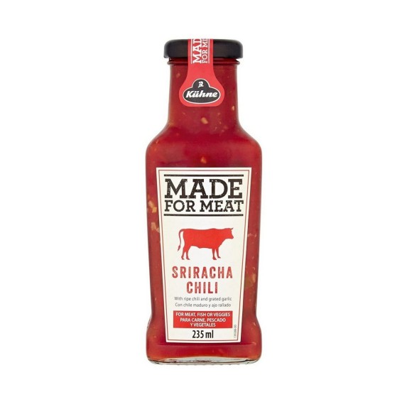 Salsa Sriracha con Chile Maduro y Ajo Kühne 235 ml