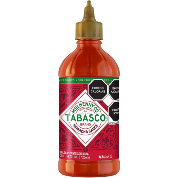 Salsa Tabasco Sriracha 256 ml