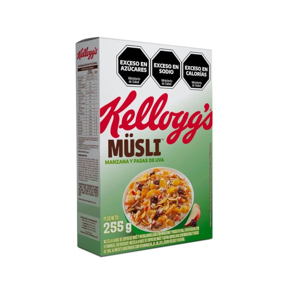 Kellogg’s Müsli Manzana y Pasas 255 g