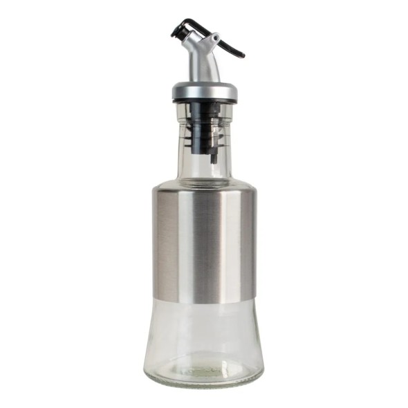 Dispensador Hermético de Aceite de Vidrio 200 ml con Pico Dosificador