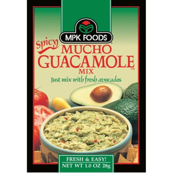 Mezcla para Guacamole Picante MPK Foods 28 g – Sabor Intenso y Preparación Rápida