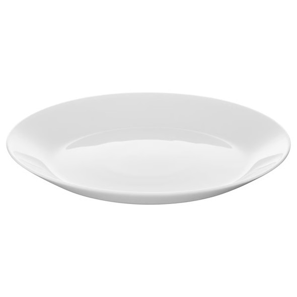Plato de postre OFTAST, blanco, 19 cm