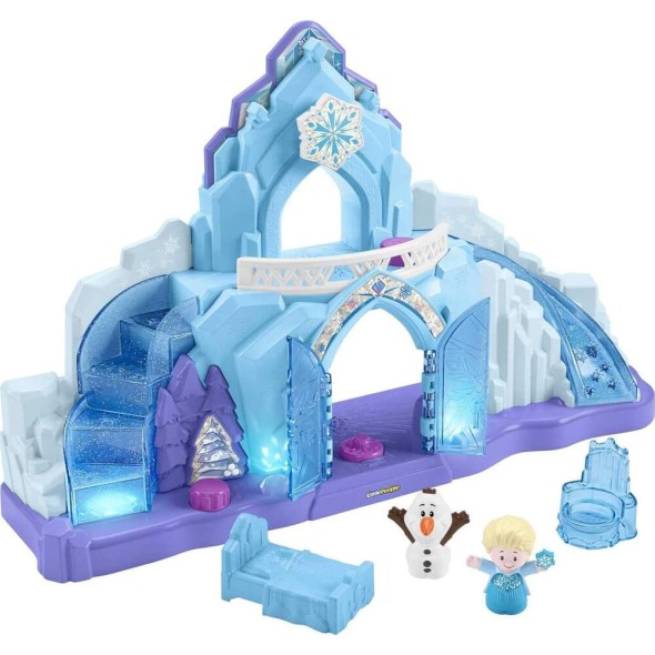 Castillo de Hielo de Elsa – Fisher-Price Disney Frozen con Luces y Sonidos