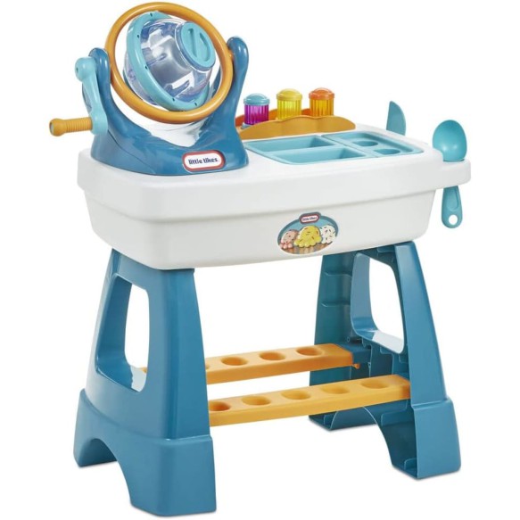 Puesto de Helados Infantil Little Tikes Play@Home – ¡Hace Helado de Verdad! #656859