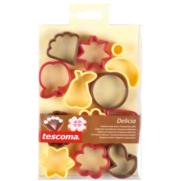 Juego de 13 Cortadores para Galletas Tescoma Delicia