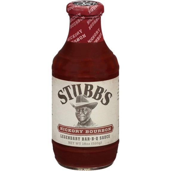 Salsa Stubb’s Hickory Bourbon Legendary Bar-B-Q 510 g
