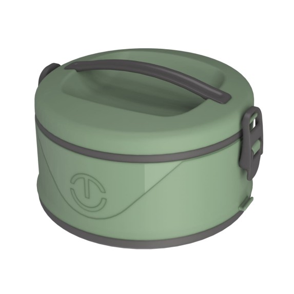 Marmita Organizador Térmico Milan 1,5 Litros Verde UnITermi