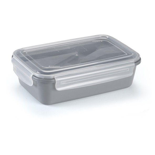 Lonchera con Porta Cubiertos Rainha 1,25L #290