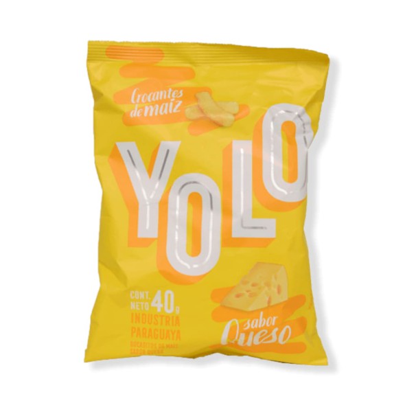 Crocante de Maíz Yolo Sabor Queso 40 g