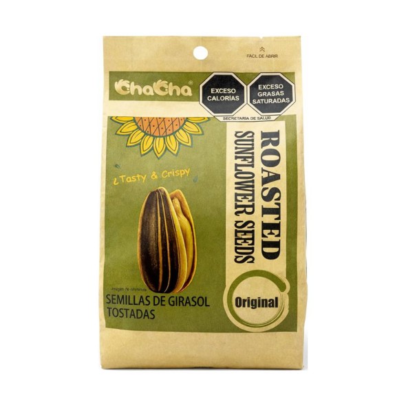 Semillas de Girasol Tostadas ChaCha 60 g – Sabor Natural Original