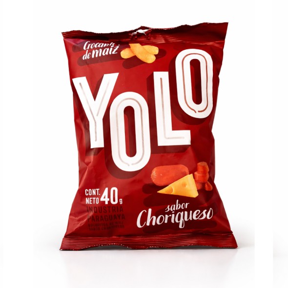 Crocante de Maíz YOLO Sabor Choriqueso 40 g