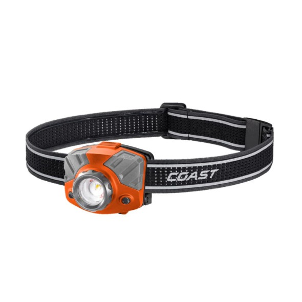 Linterna Headlamp LED 700 Lúmenes Coast FL75 Orange – Linterna Frontal Recargable