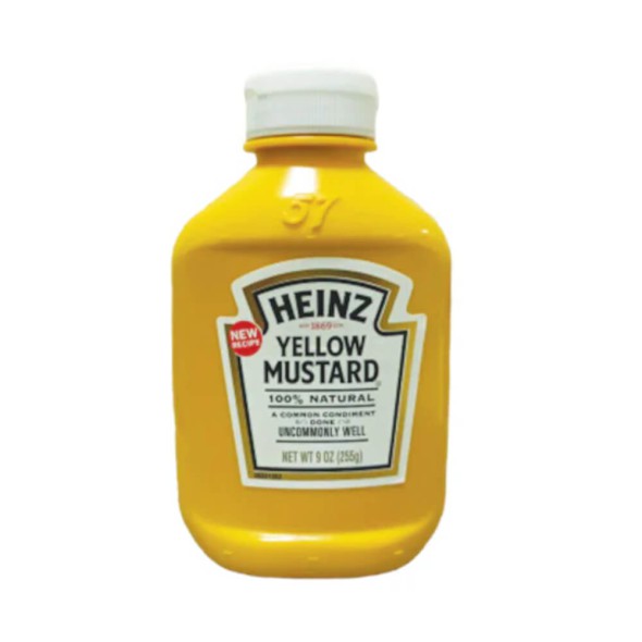 Mostaza Heinz Yellow Mustard 255 g