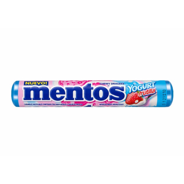 Caramelo Mentos Yogurt Frutilla 29,5 g
