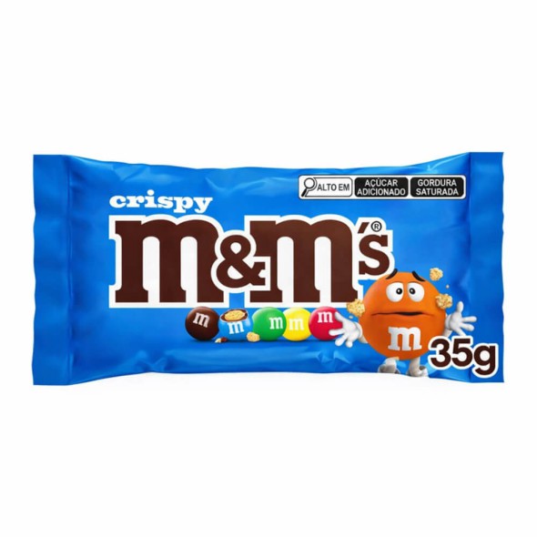 Confites de Chocolate M&M’s Crispy 35 g