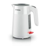 Hervidor de Agua Sin Cable Bosch MyMoment TWK2M161 2400W 1,7L Blanco