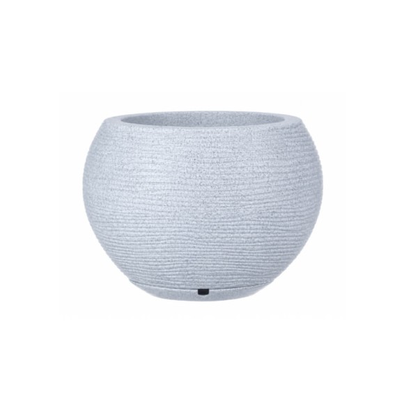 maceta decorativa florencia sisal gris 27 cm
