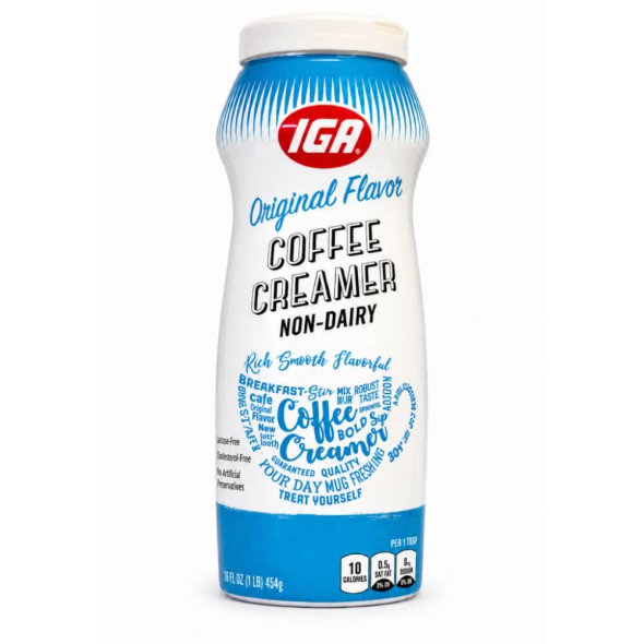 IGA Coffee Creamer Original Flavor Non-Dairy 454 gr